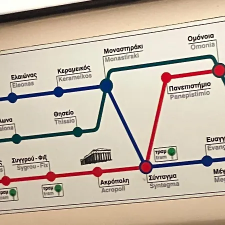 Athenean Classic At Acropolis Museum & Metro Ateny